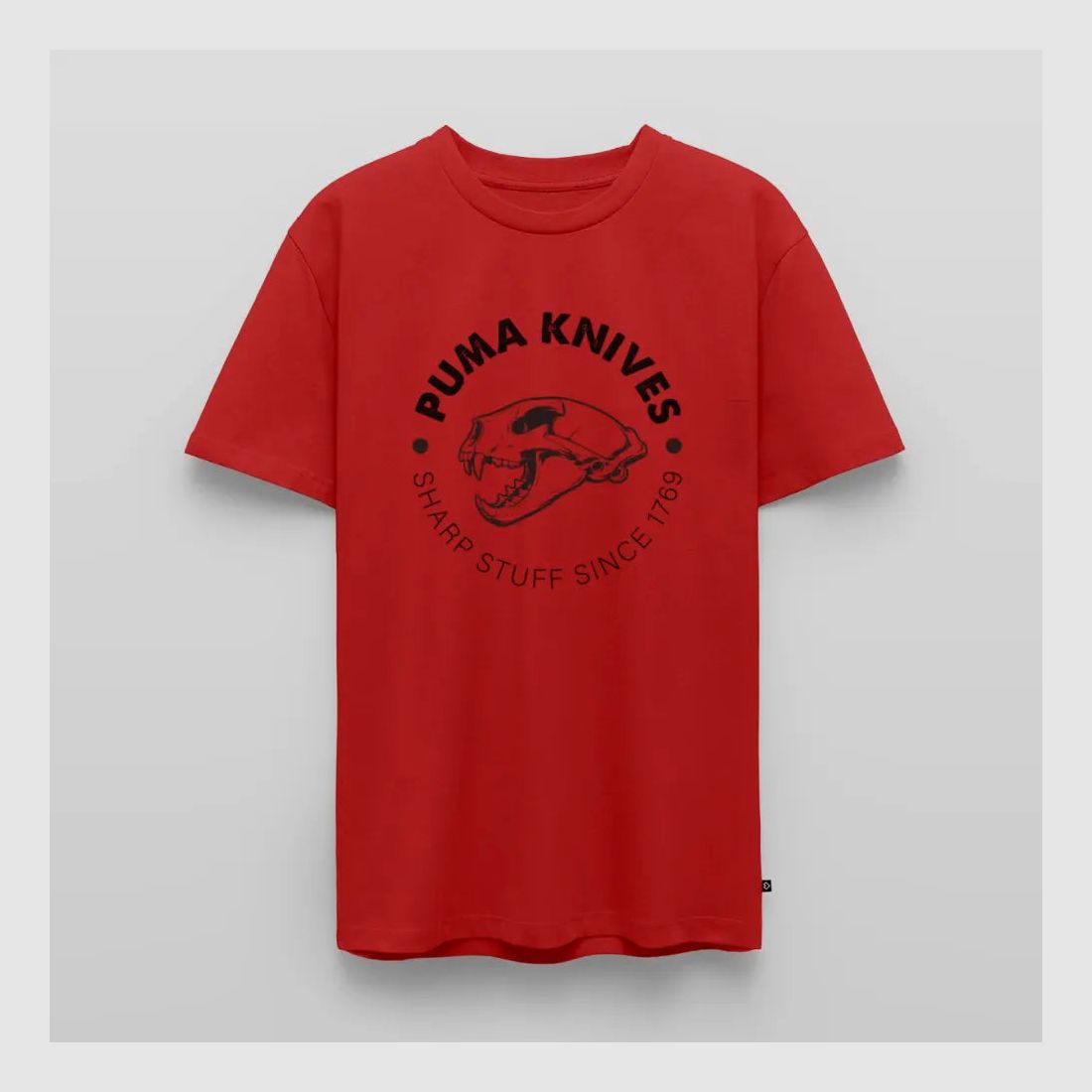 PUMA Men´s Premium T-Shirt "PUMA KNIVES Skull BW"