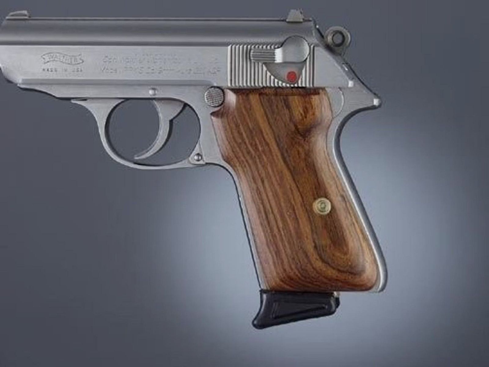 Hogue Empuñadura de Madera Walther PPK/S y PP, Cocobolo