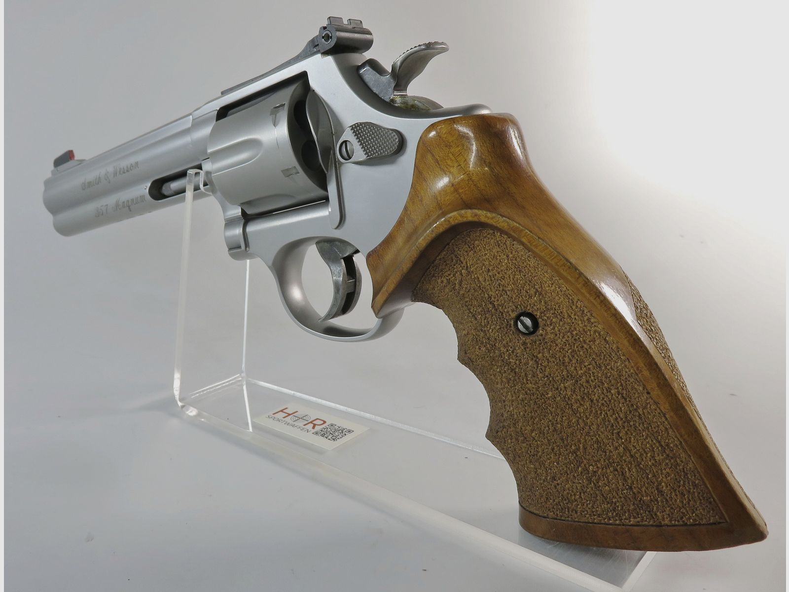 Revolver Smith & Wesson Mod 686-5 Target Champion | .357 Mag. | 6 inches | Nill grip | Excellent condition