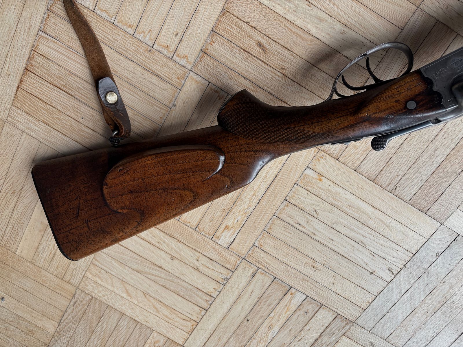 Simson Doppelflinte 16/70 Krupp Spezialgewehr Stahl