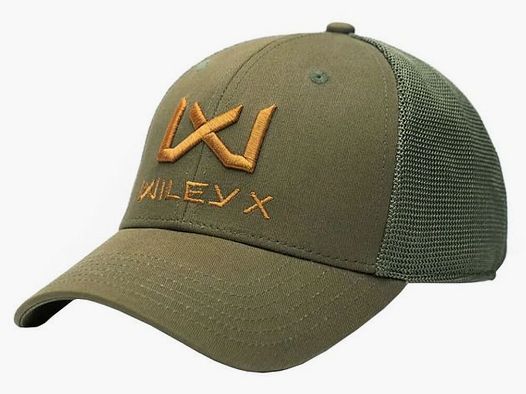 WileyX Cap Wiley X – Trucker Hat – Olive Green/Tan