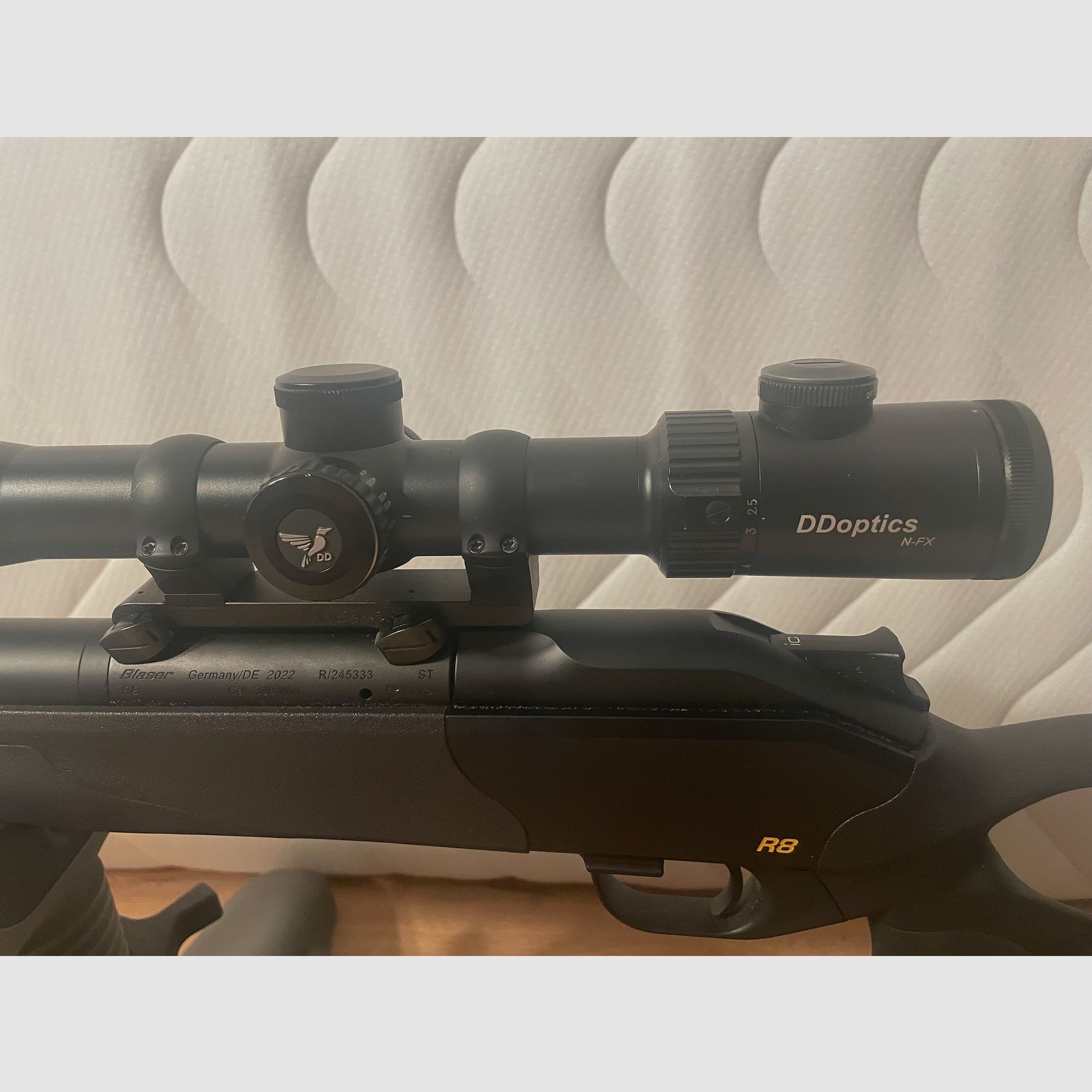 Blaser R8 Ultimate Silence complete package including riflescope and thermal imaging