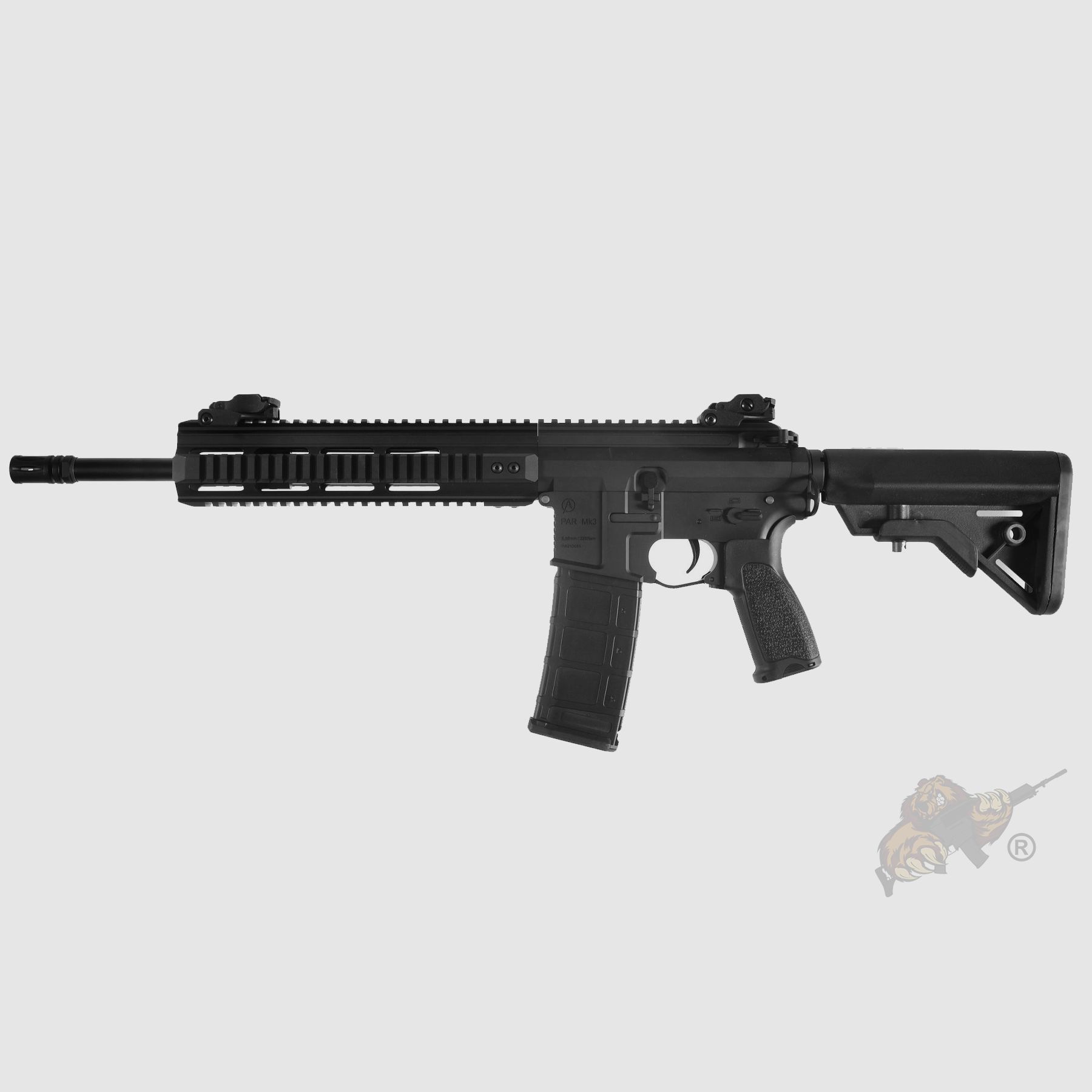 Proarms PAR MK3 14,5 Zoll Vollmetall Schwarz HPA Airsoft Gewehr Frei ab 18 Jahren | Delta Armory