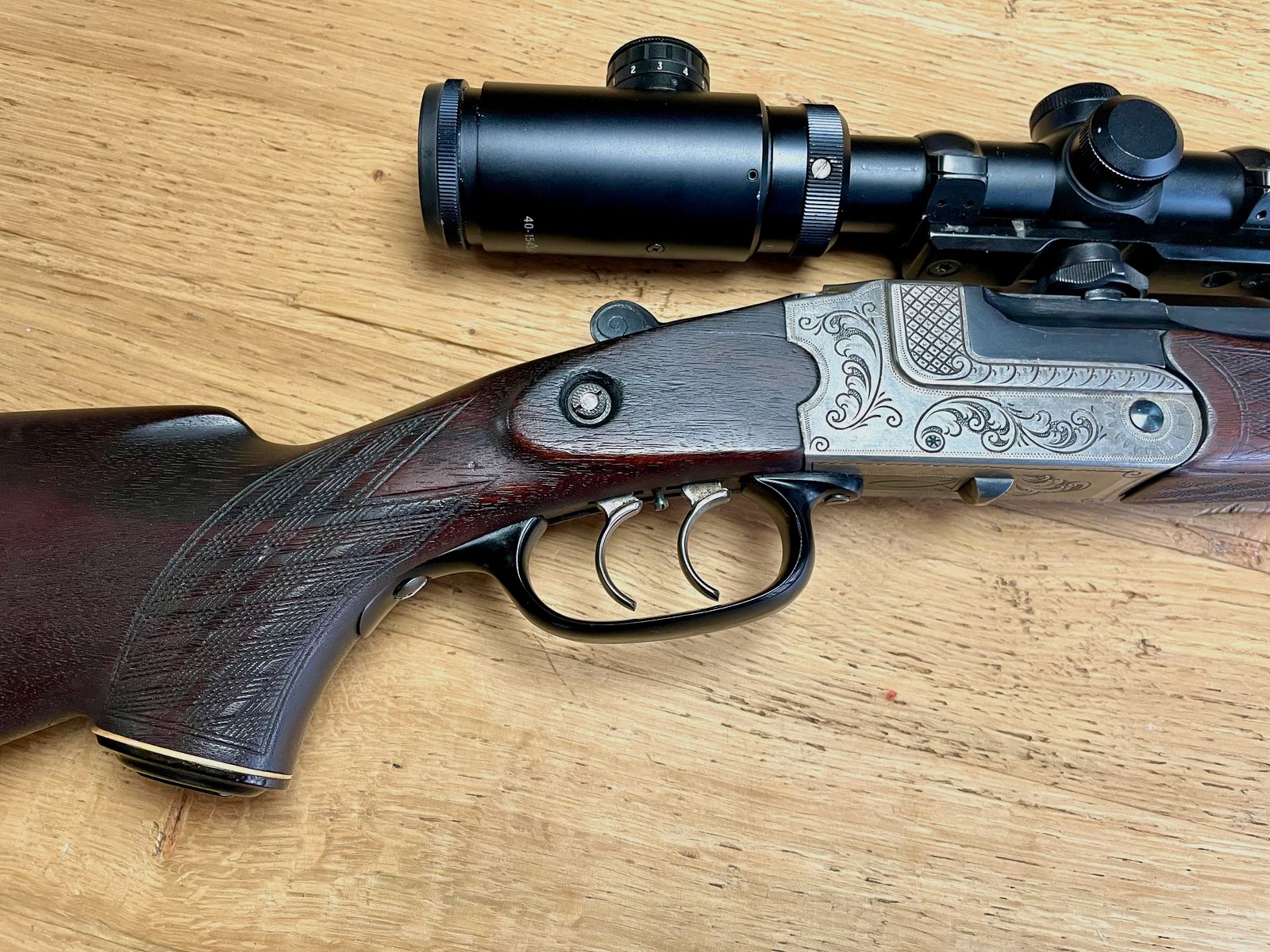 Fusil à répétition Zimmermann Z 66 cal. 10,3x60R avec lunette Luger 1,5-4,5x20