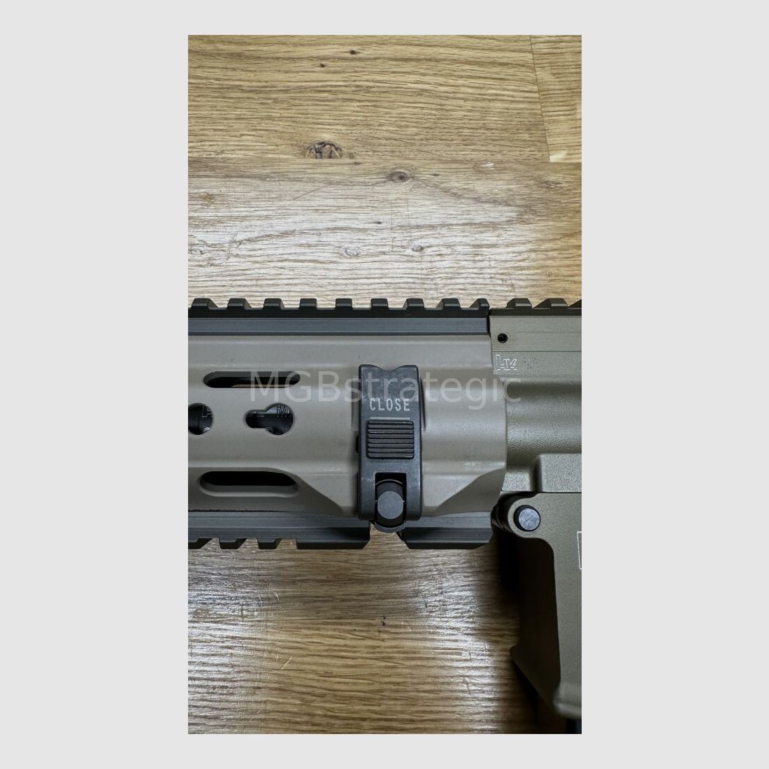 Heckler & Koch MR223 A3 G95K Mejoras 14,5" cañón rifle semiautomático .223Rem versión civil H&K G95K con mejoras G95K / HK416 H&K 416 / MR 223 A3