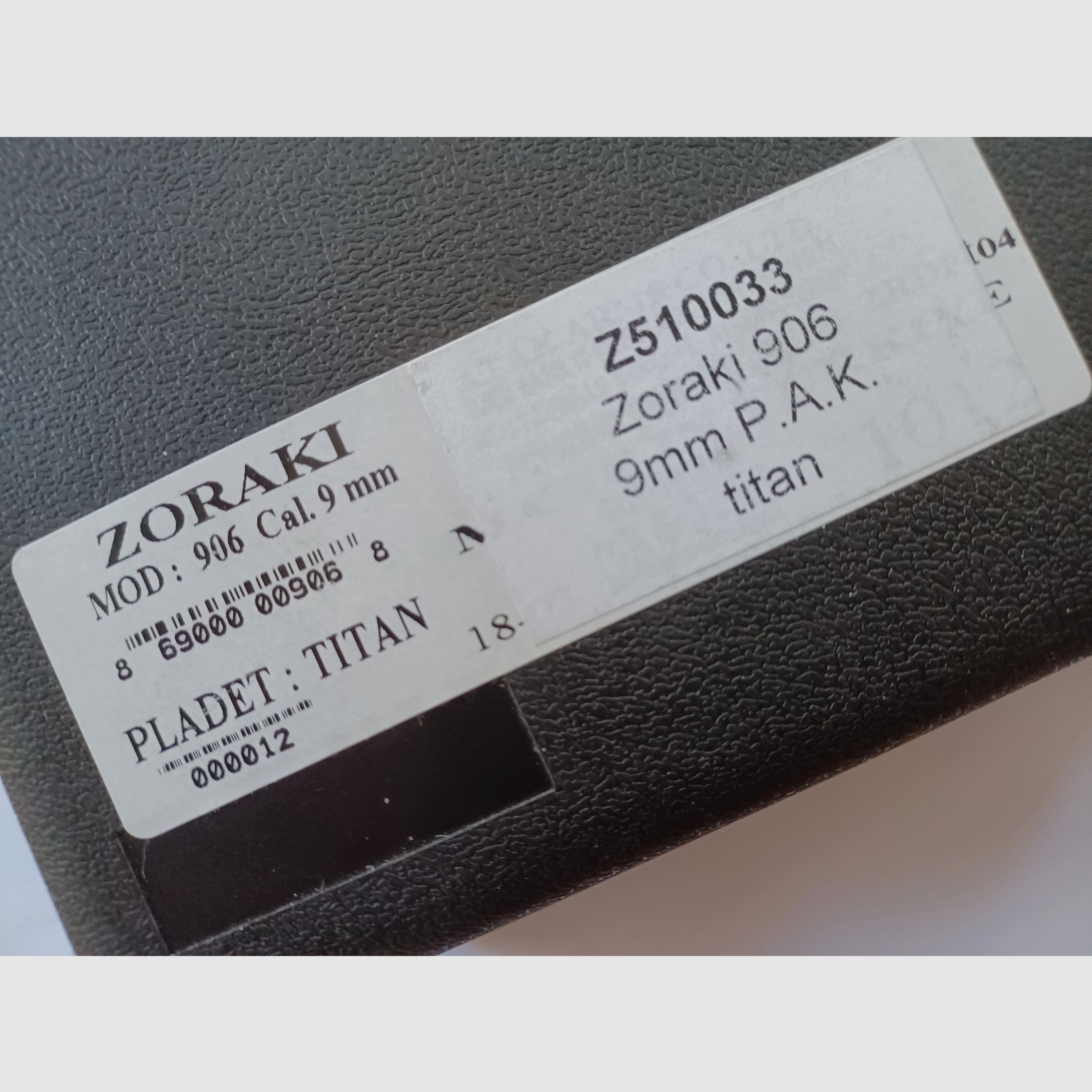Zoraki 906 Titan cal. 9mm P.A.K., image 2 sur 6