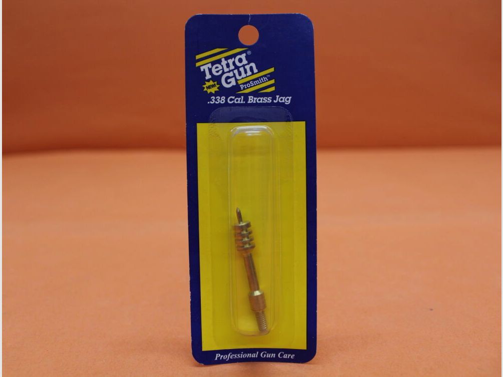 Tetra Gun Tetra Gun Patch-Halter (973i) Messing .338/ 8,6mm (Gewinde 8-32) Brass Jag