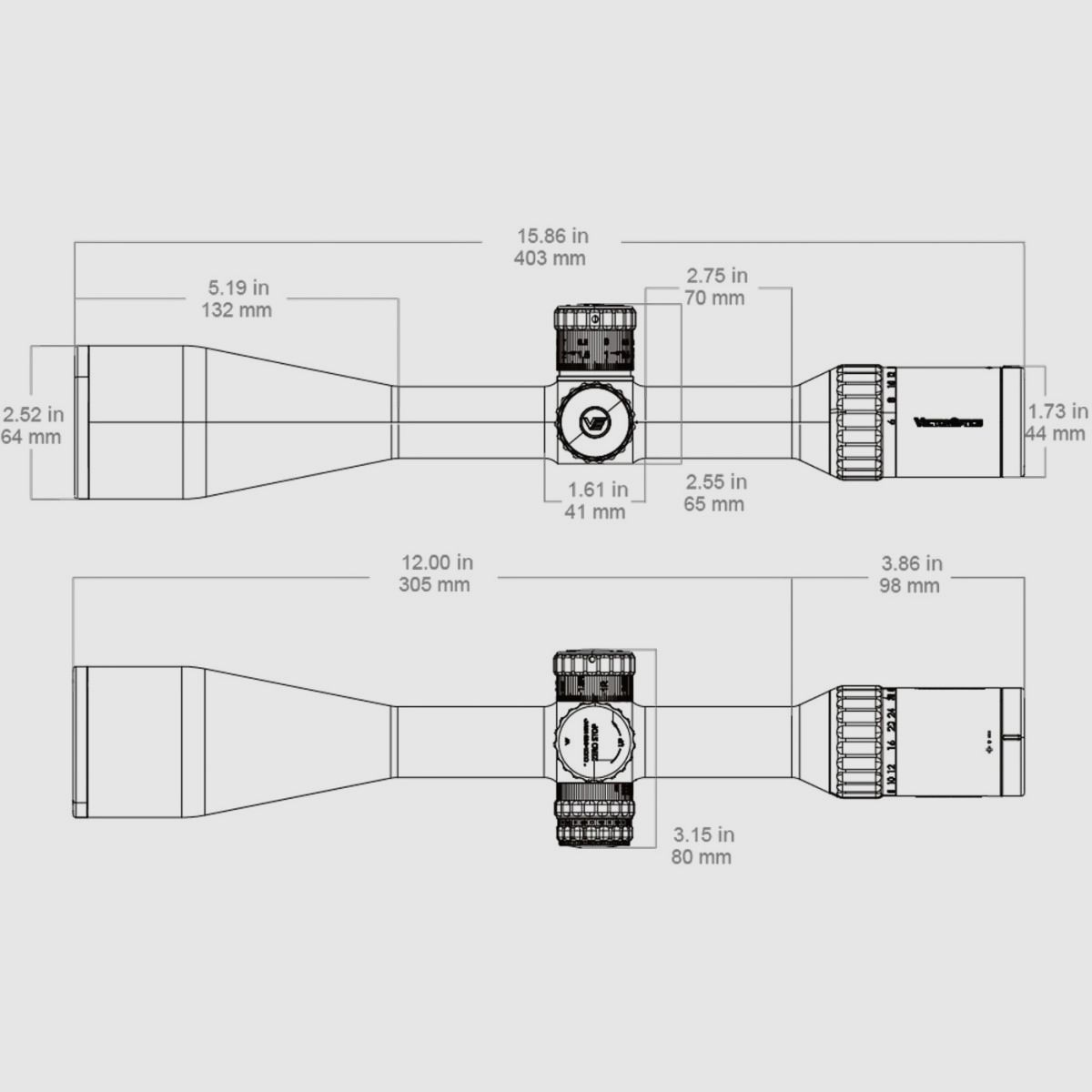 Vector Optics - Luneta celownicza Continental X8 6-48x56T SFP ED MIL - 30 mm - SCOL-TM52, zdjęcie 13 z 13