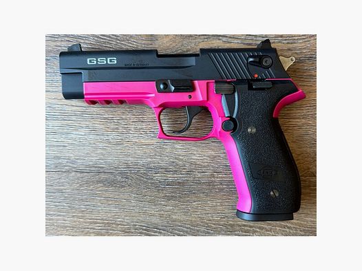 halbautomatische Pistole GSG Fire Fly Pink im Kaliber .22lr
