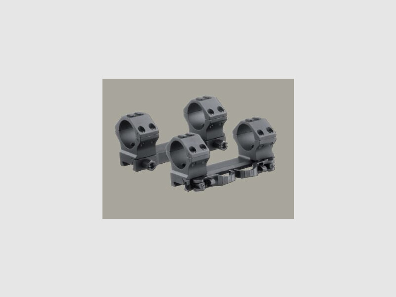 ERA-TAC Blockmontage Gen.2 - Ø30mm schwarz mit QD-Hebel - BH20 mm