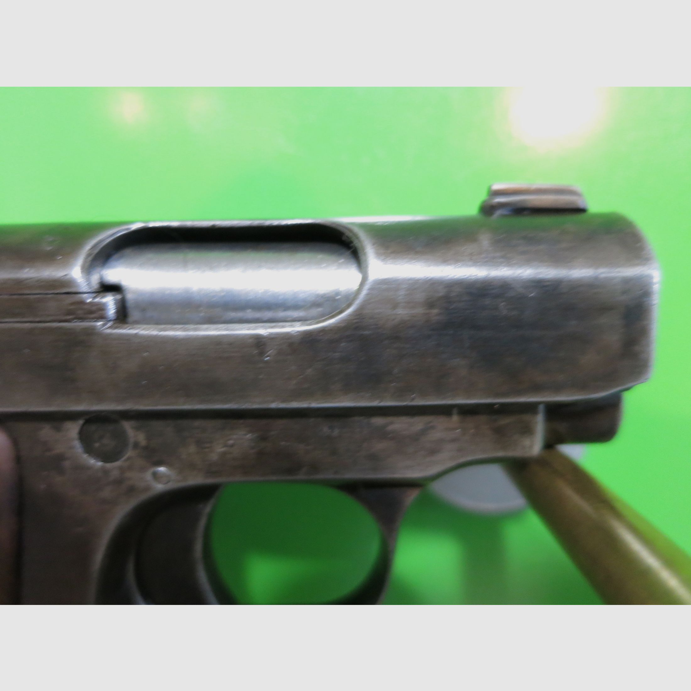 Halbautomatische  Astra Modell 200 (?), Lady-Gun im Westentaschenformat,  7,65mm Browning       #71-