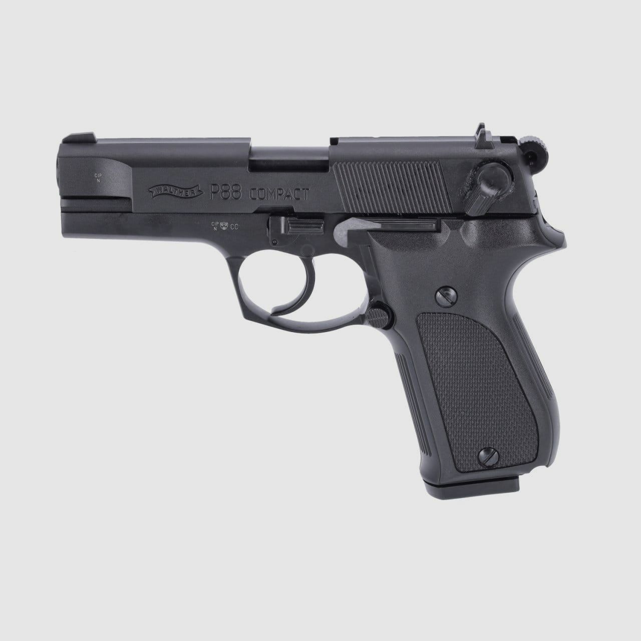 Walther P88 Compact schreckschuss pistool 9 mm P.A.K. zwart
