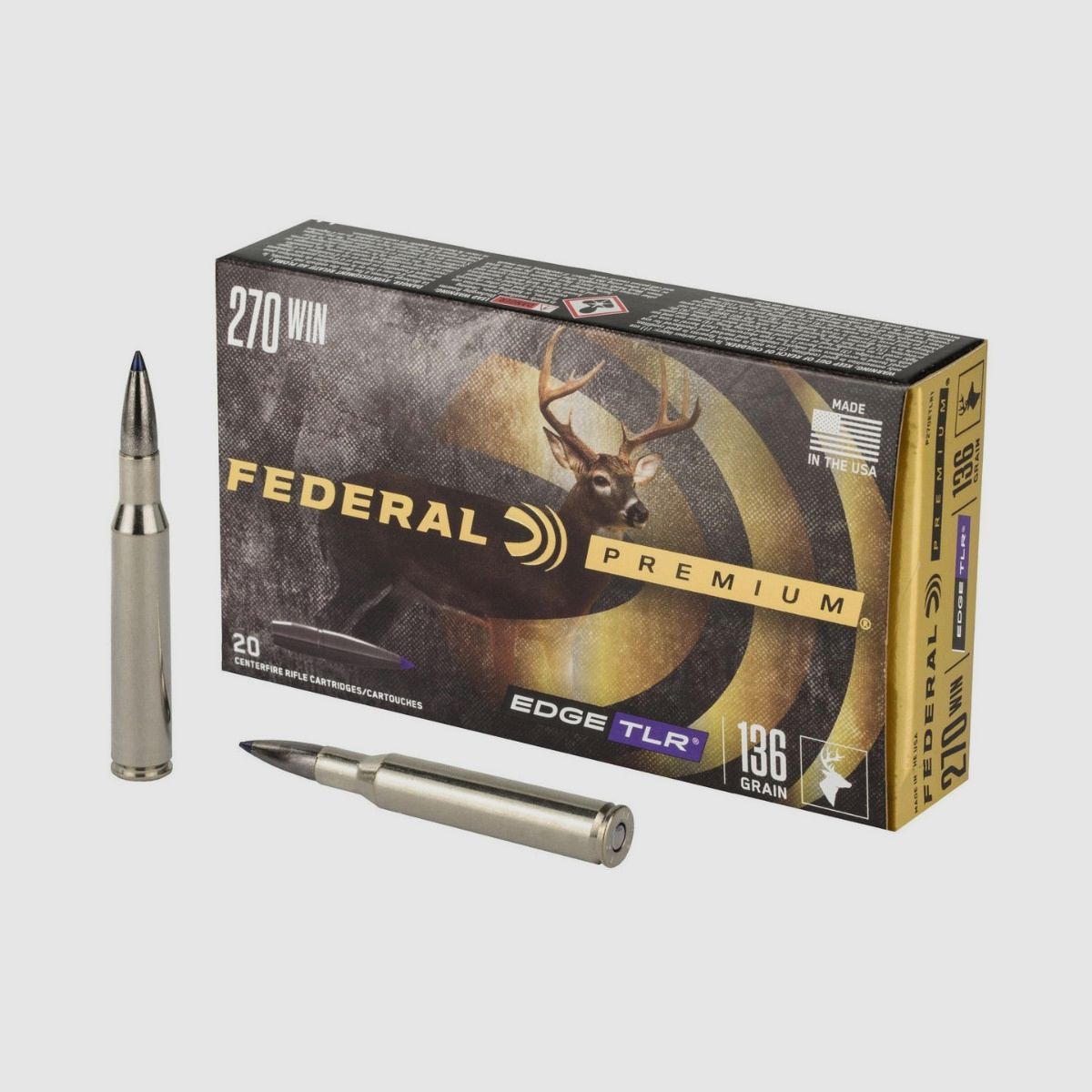 Federal Premium 270 Win Edge TLR 136gr