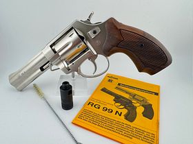 Röhm RG99 N vernickelt - PTB 597 - Schreckschussrevolver *1A Zustand*