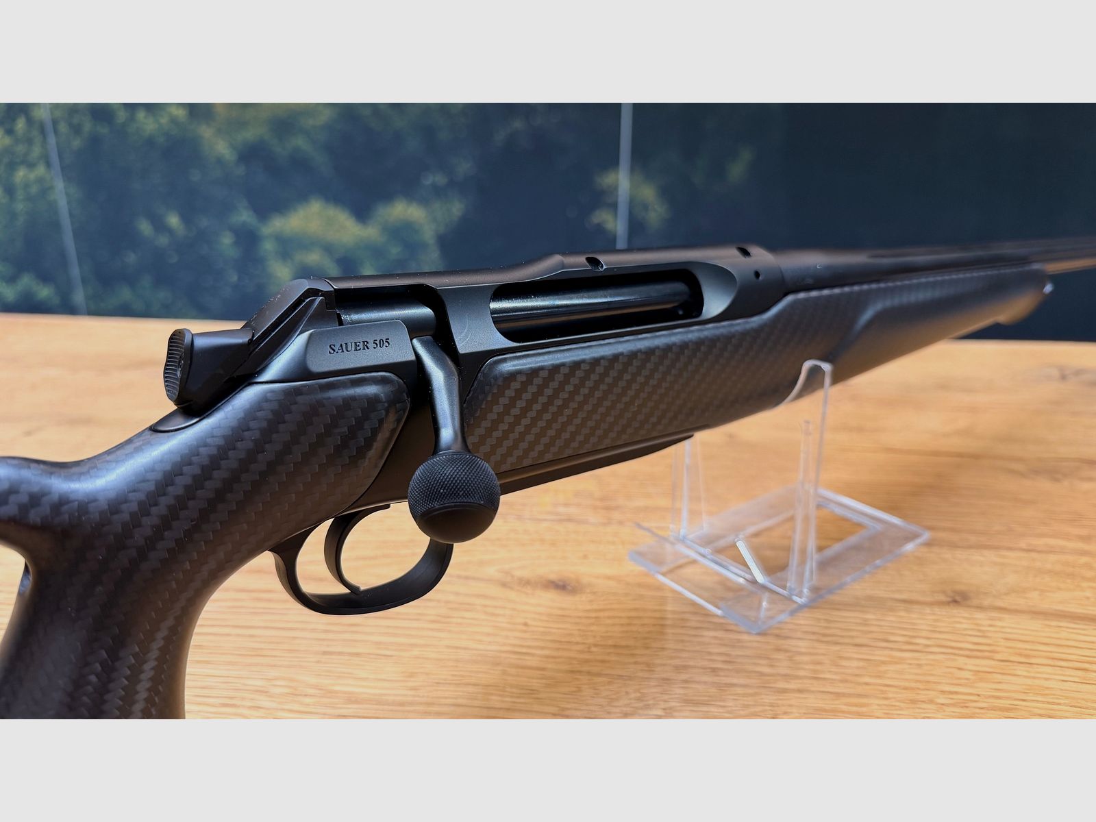 Sauer 505 XTC Black / 8,5x55 Blaser / 47cm canna / filettatura / senza mirino / pacchetto Highland