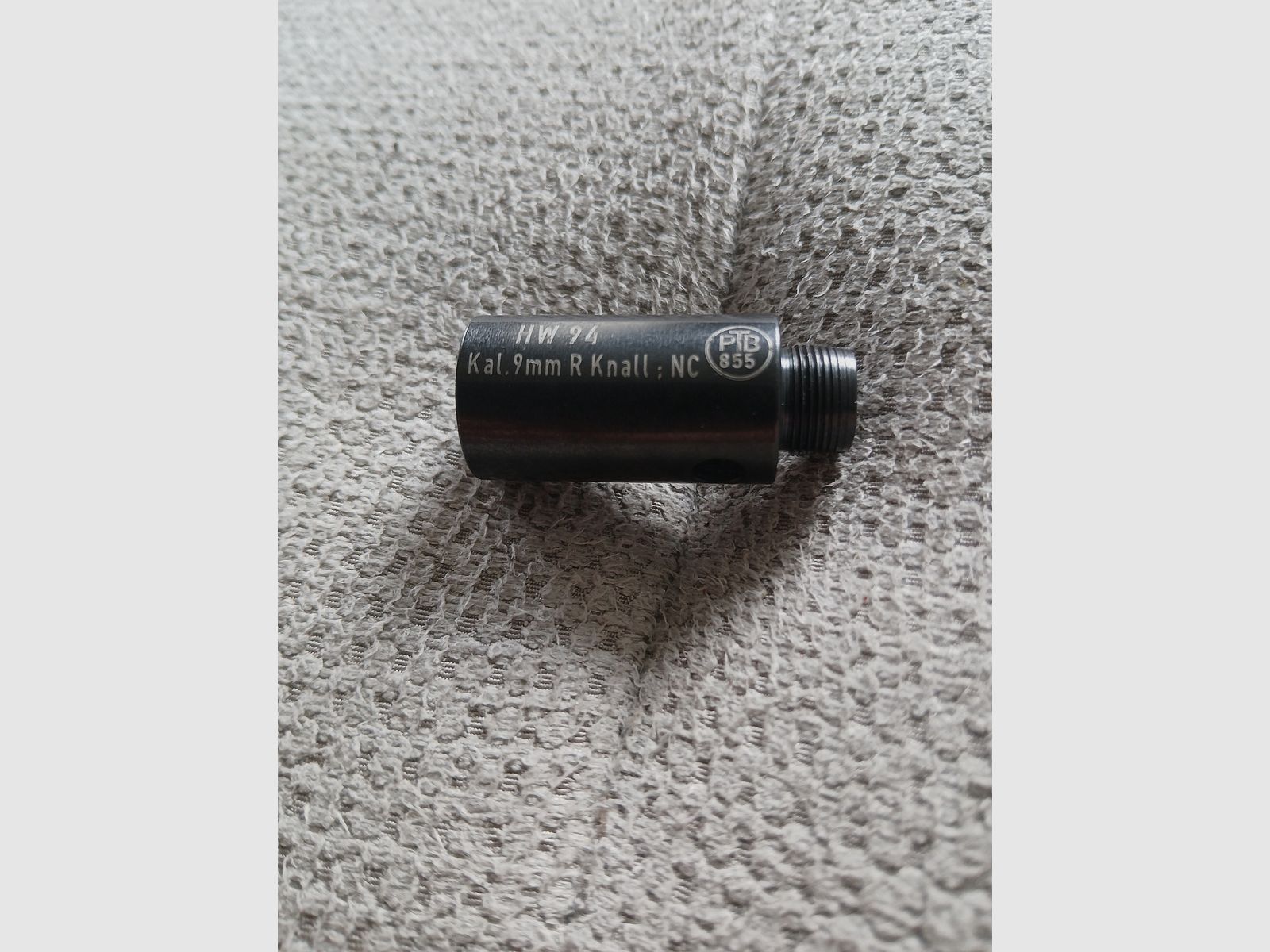 Copa de lanzamiento / cañón adicional Weihrauch HW 94 PTB 855 Cal. 9 mm R Knall