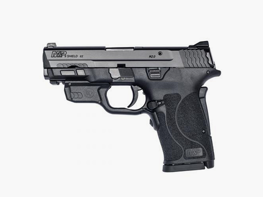 Smith & Wesson Pistole M&P 9 Shield EZ 9 x 19 Schwarz mit Crimson Trace Laser