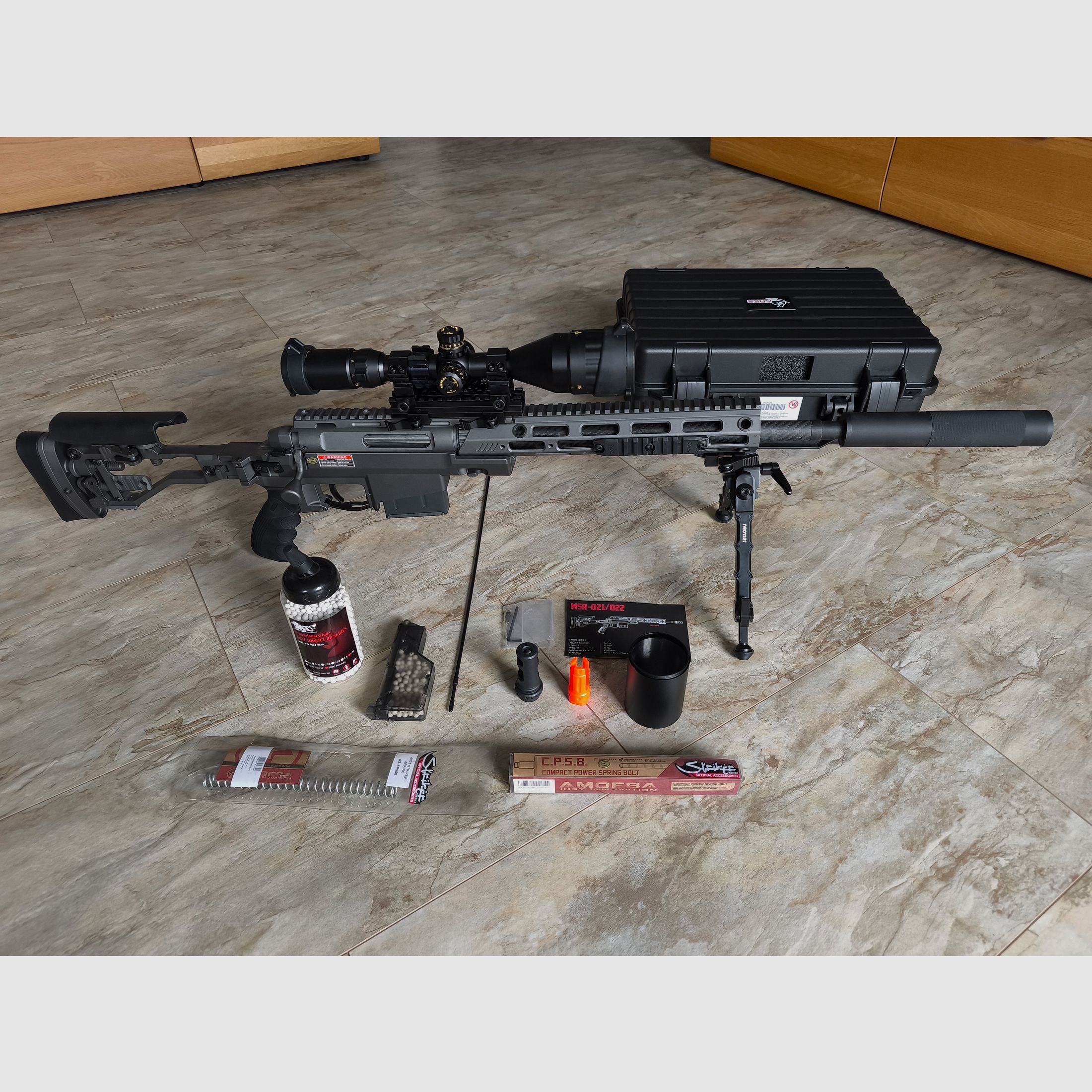 Ares MSR-303 sluipschuttersgeweer - Titan Grijs