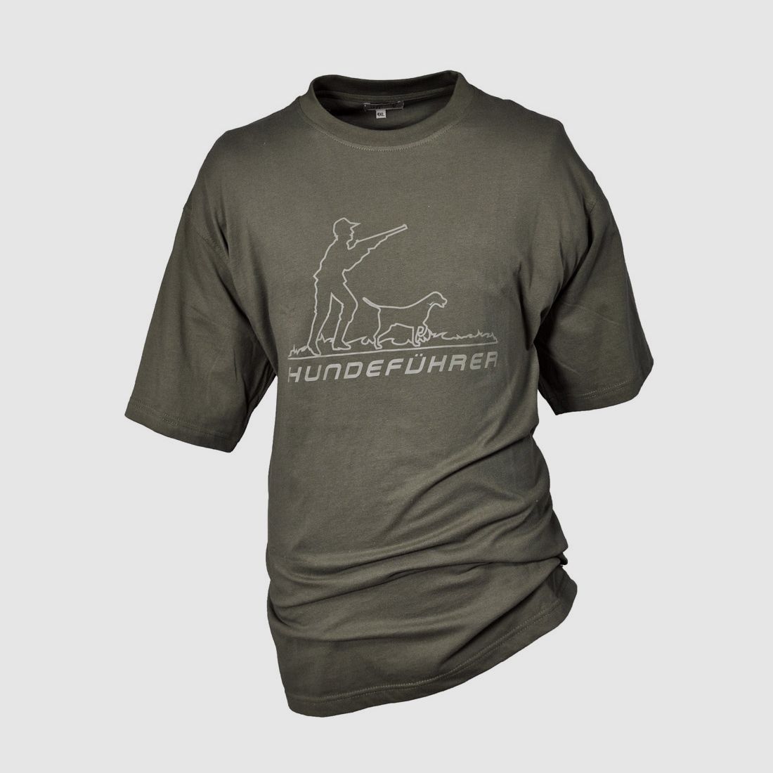 Hubertus T-Shirt Hundeführer Oliv