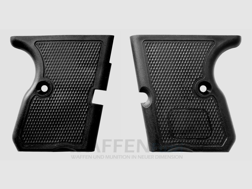 Steel Eagle grips for blank-firing pistol