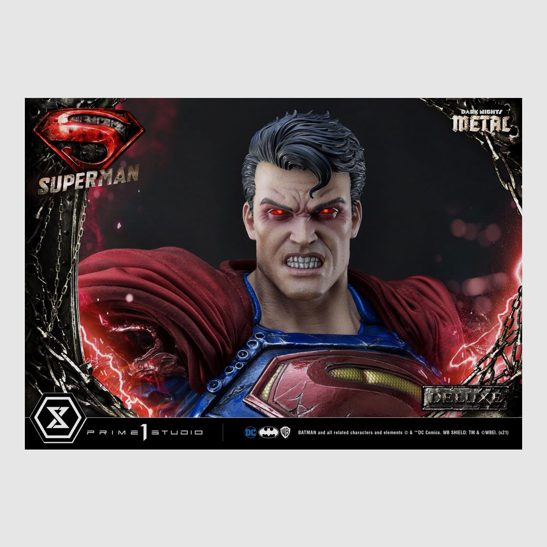 Dark Knights: Metal Statue 1/3 Superman Deluxe Bonus Ver. 88 cm | 43117