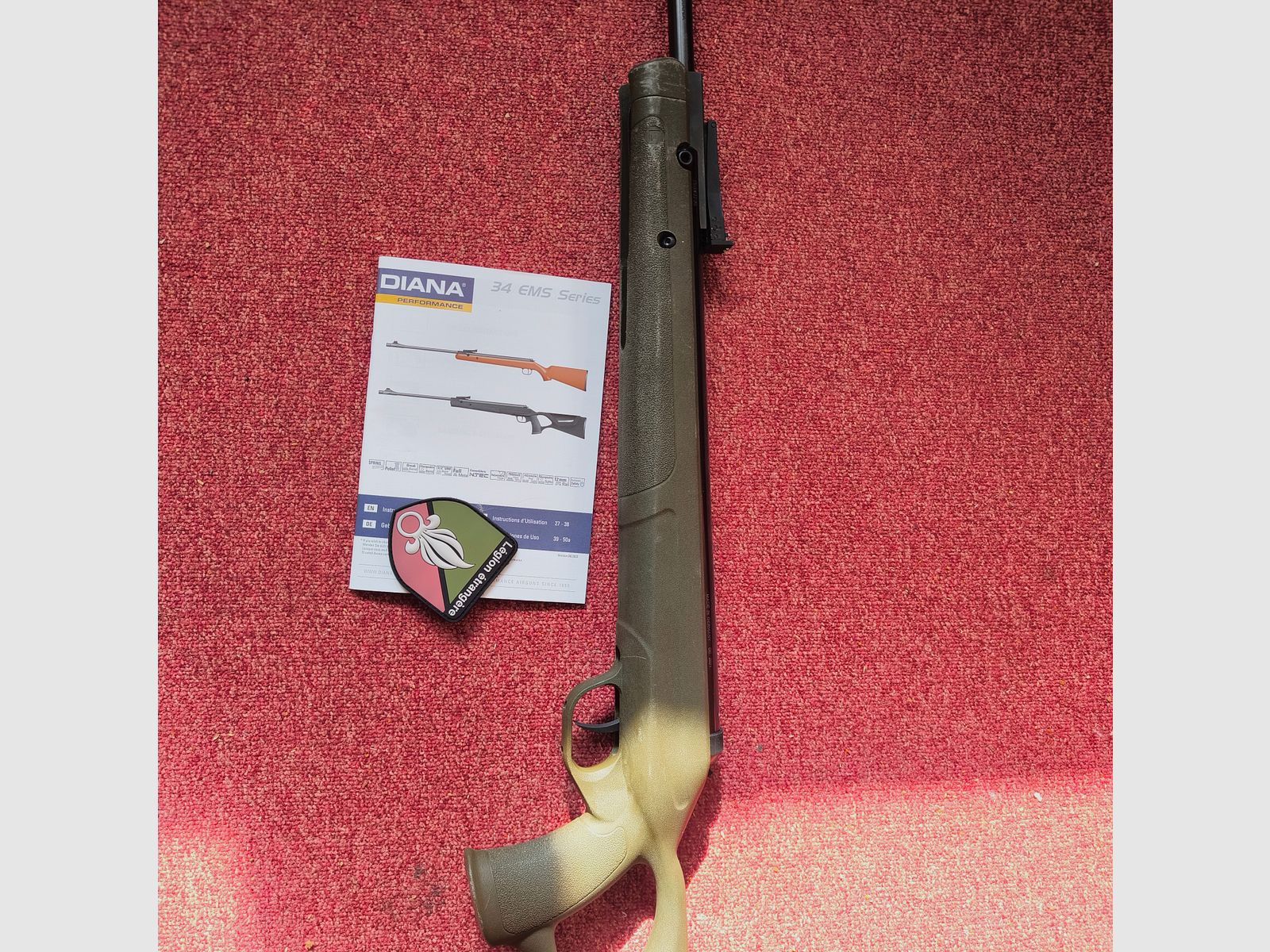 Diana 34 EMS Legion ètranger Sonderauflage 514 von 999, Nur zwei Diablos zur Probe Geschossen, Funktionell & Optisch guten Zustand, Neuwertig!! 