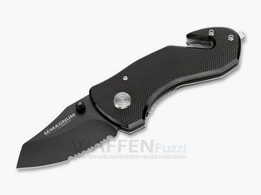 Black Rescue Glass Breaker + Seatbelt Cutter
