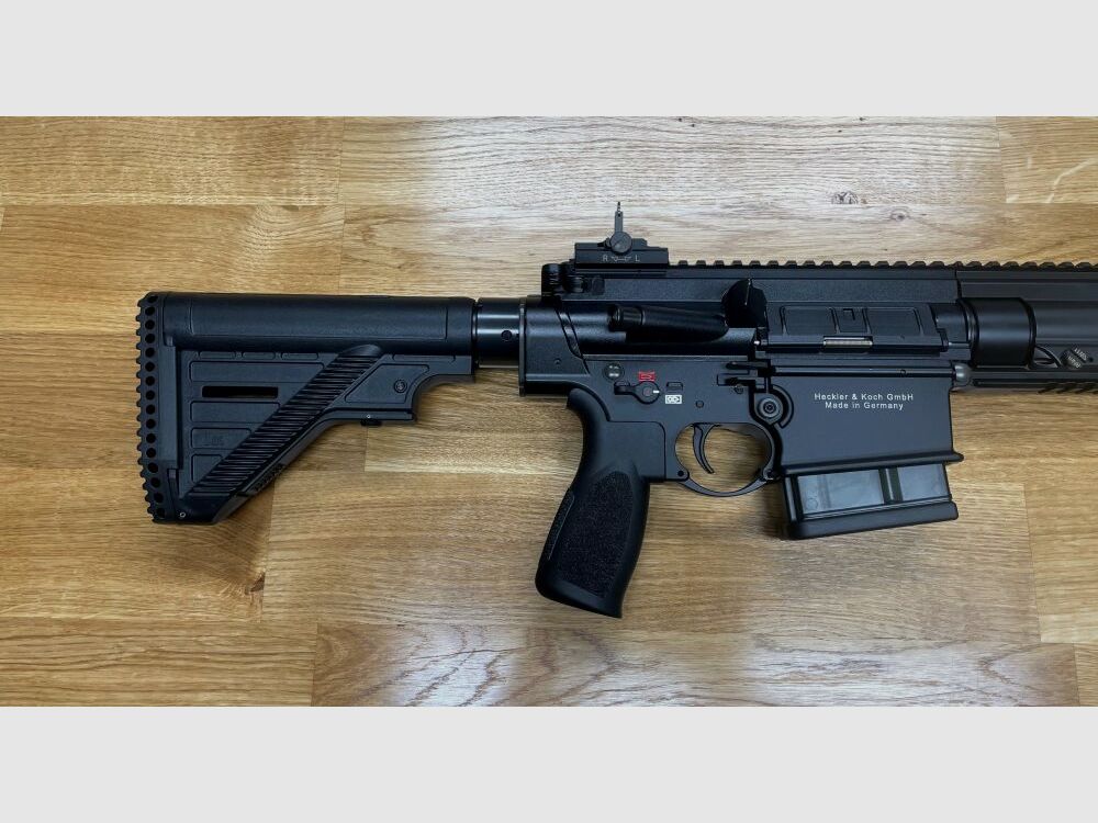 Heckler & Koch MR308 A3 16,5" - halfautomatisch geweer .308 Win. HK MR308 A3 kleur zwart - H&K MR 308 A3 - civiele versie van de H&K 417
