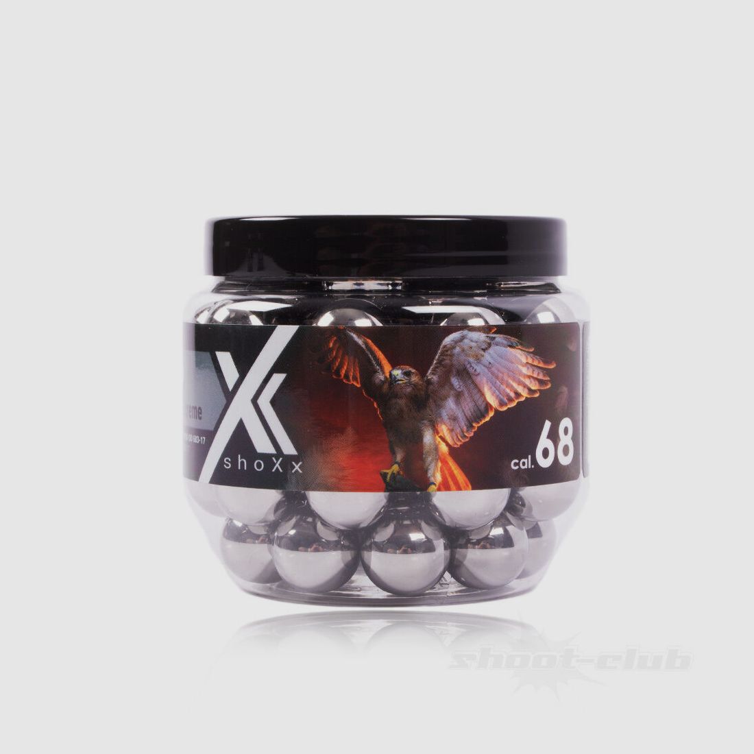 shoXx Falcon steel balls .68 20.0 g / 17 mm / 60 pcs