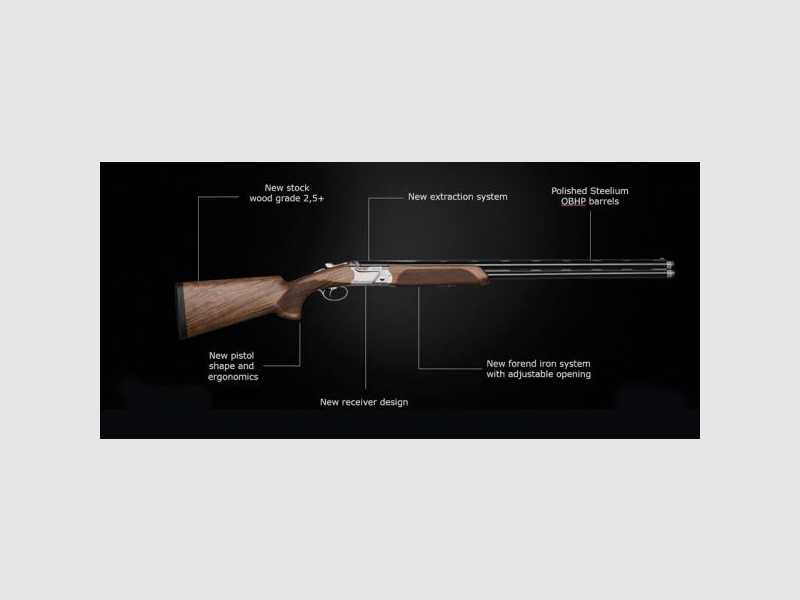 BERETTA Bockdoppelflinte Sport Mod. 694 Sporting 12/76  LL 76cm