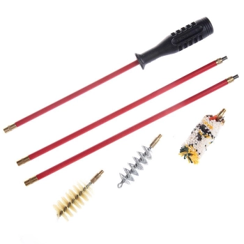 Asta di pulizia per fucili a canna liscia in 3 pezzi cal. 12GA + spazzole (3 pz.)