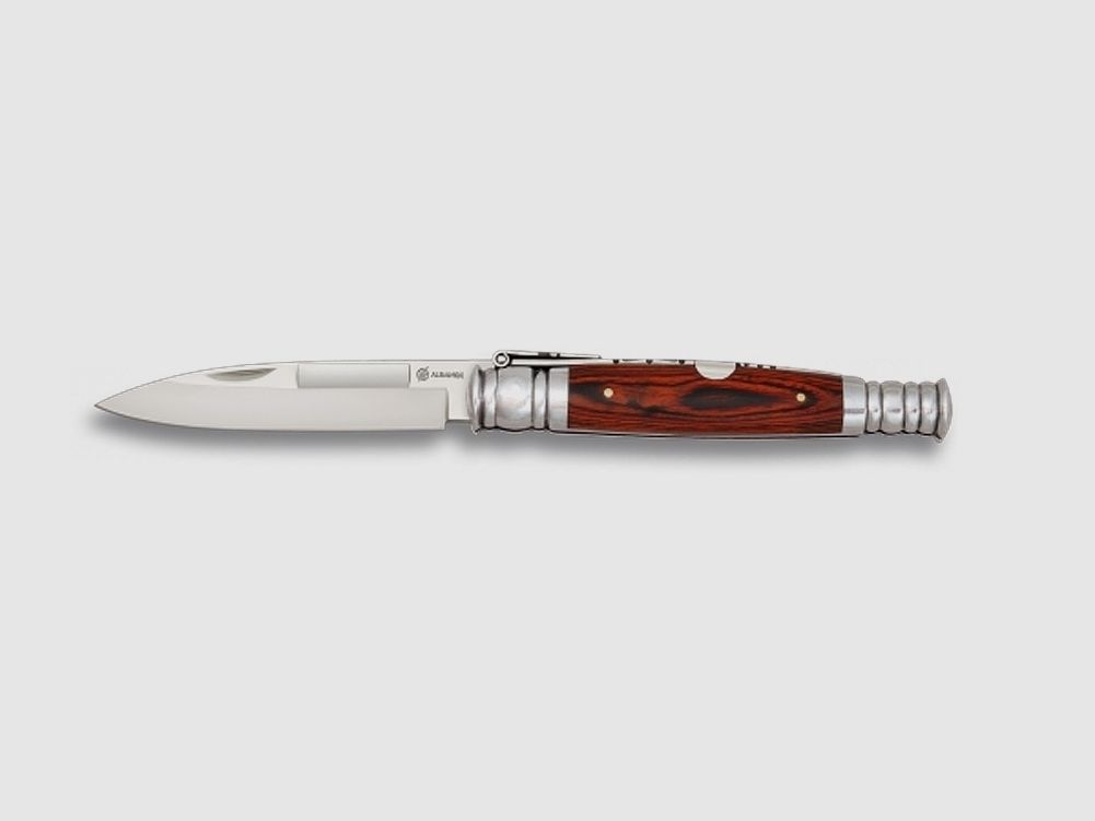 small Spanish Navaja pocket knife 5cm straight blade Red Stamnia