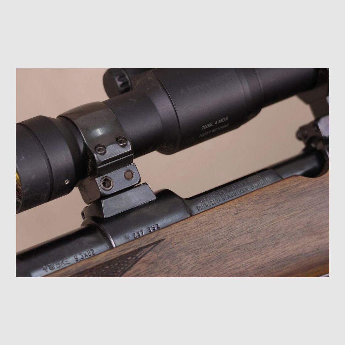 Frankonia Stutzen M98 // DWM System // Aimpoint // ohne offene Visierung