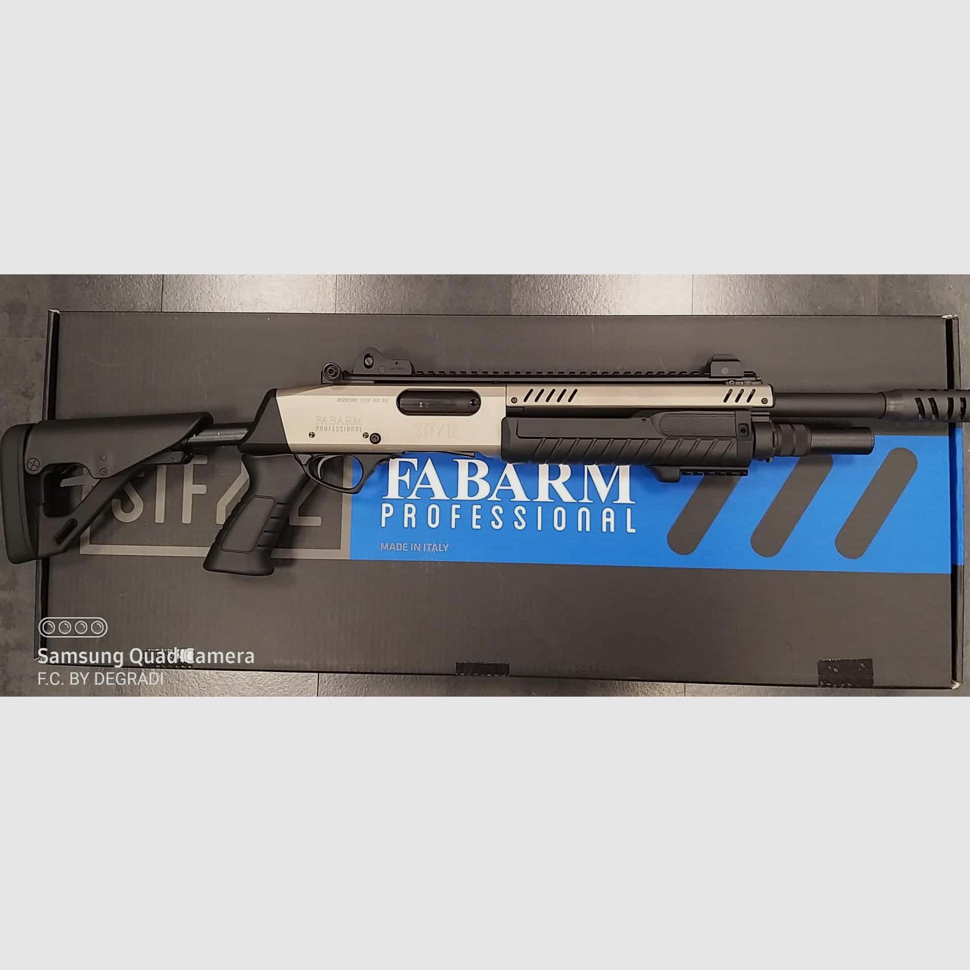 FABARM STF 12 NICKEL TELESCOPIC 12GA, image 4 of 4