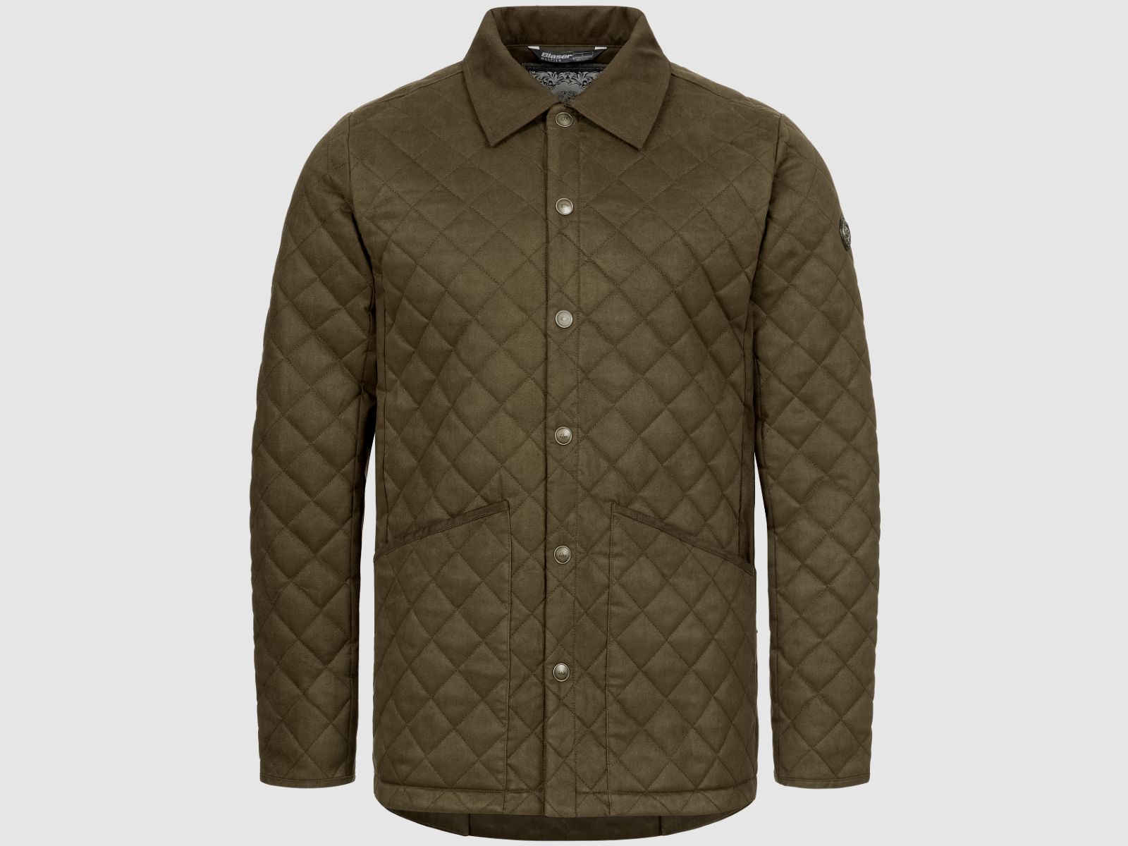Blaser Herren Suede Jacke Damian dunkelbraun