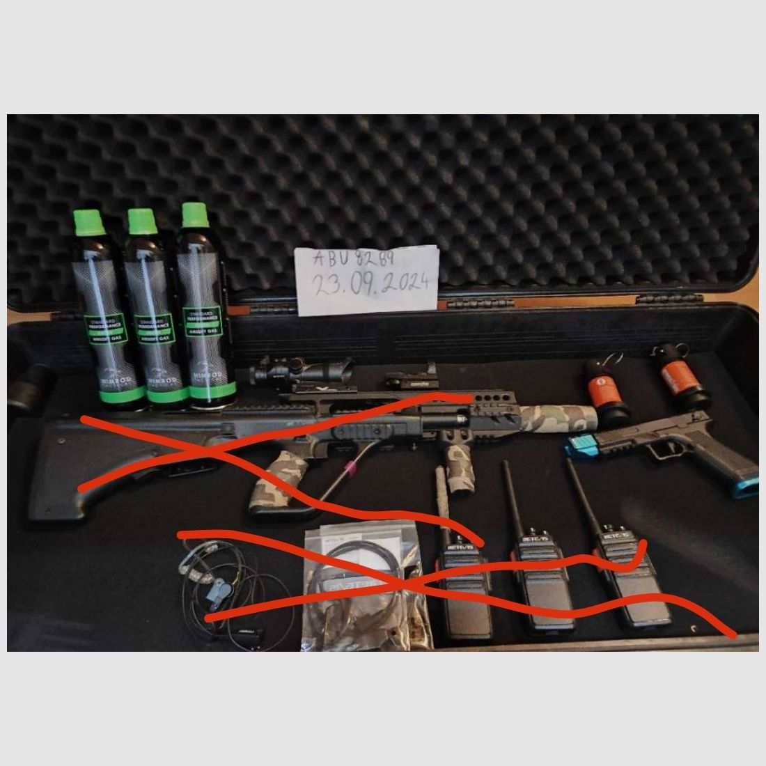 Airsoft Ausrüstung (Novritsch SSE18)