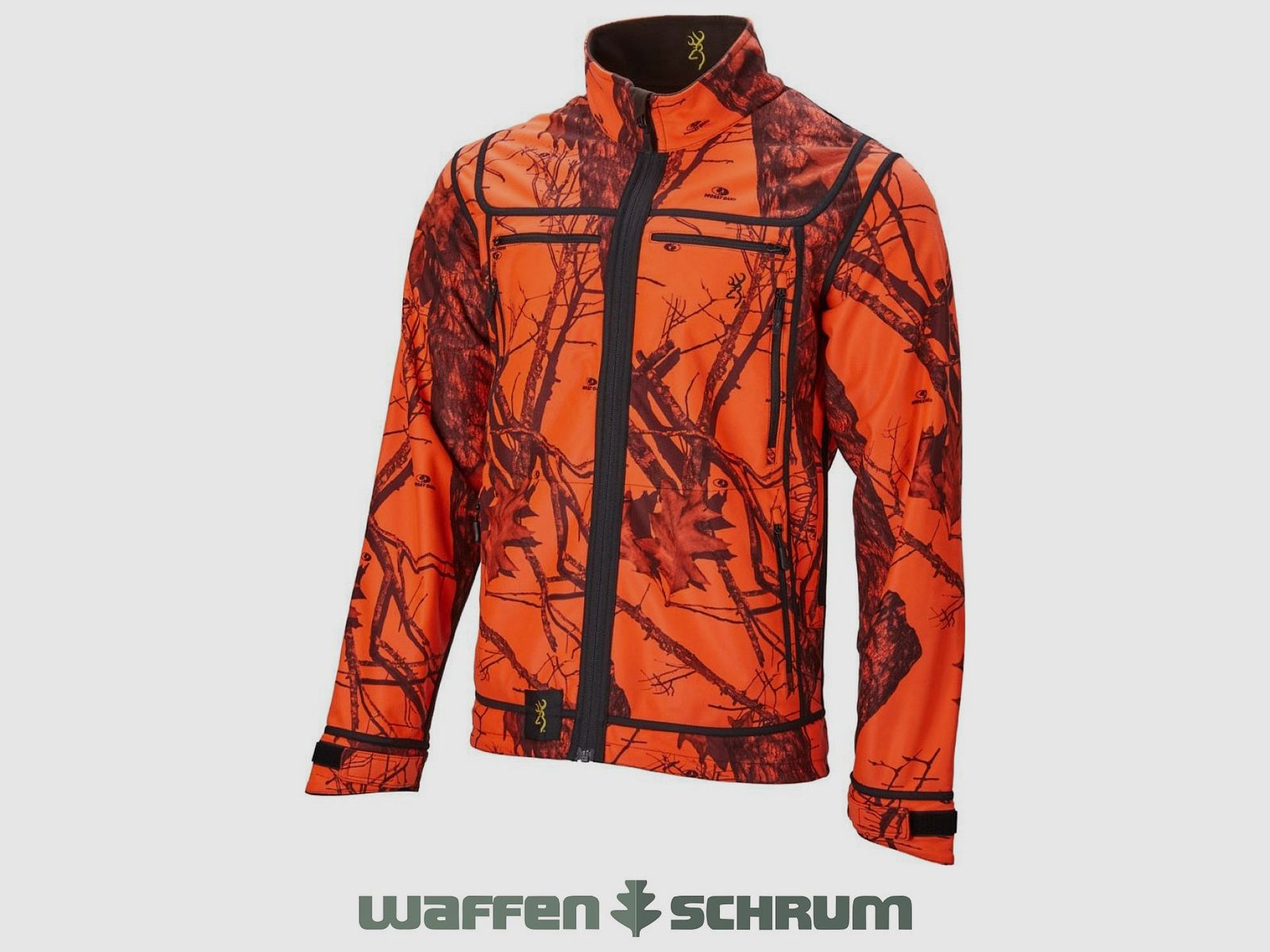 Browning Softshelljacke Ultimate Activ Brown-Moblaze