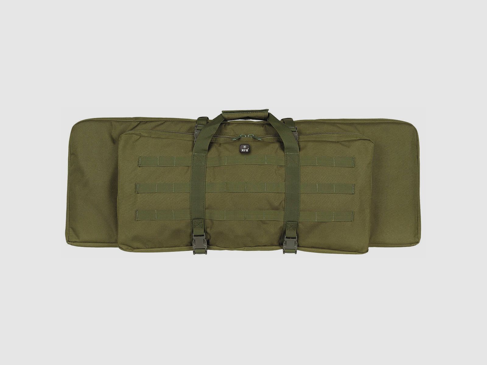 Rifle bag, olive, for 2 guns