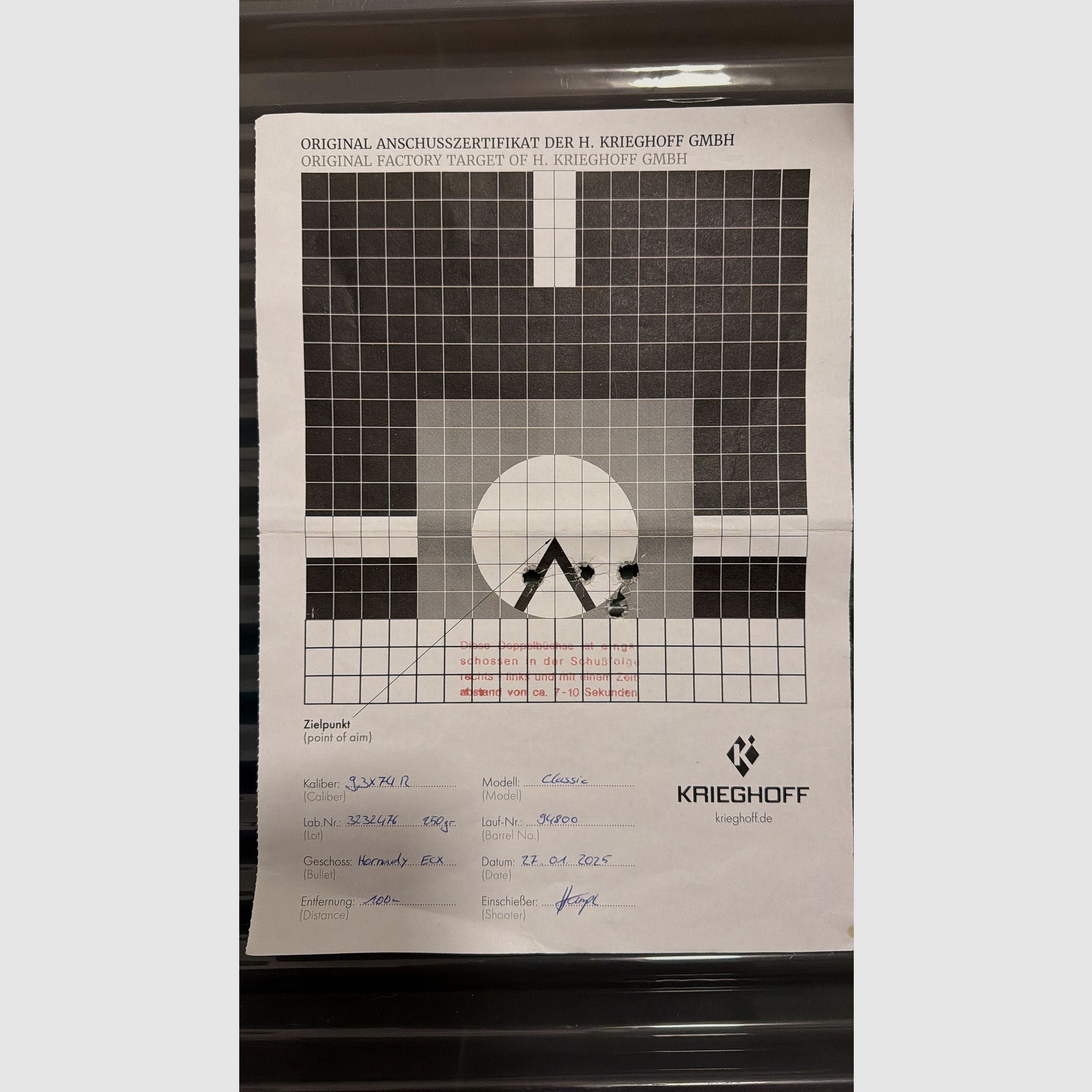 Krieghoff Classic „rundum sorglos Paket“