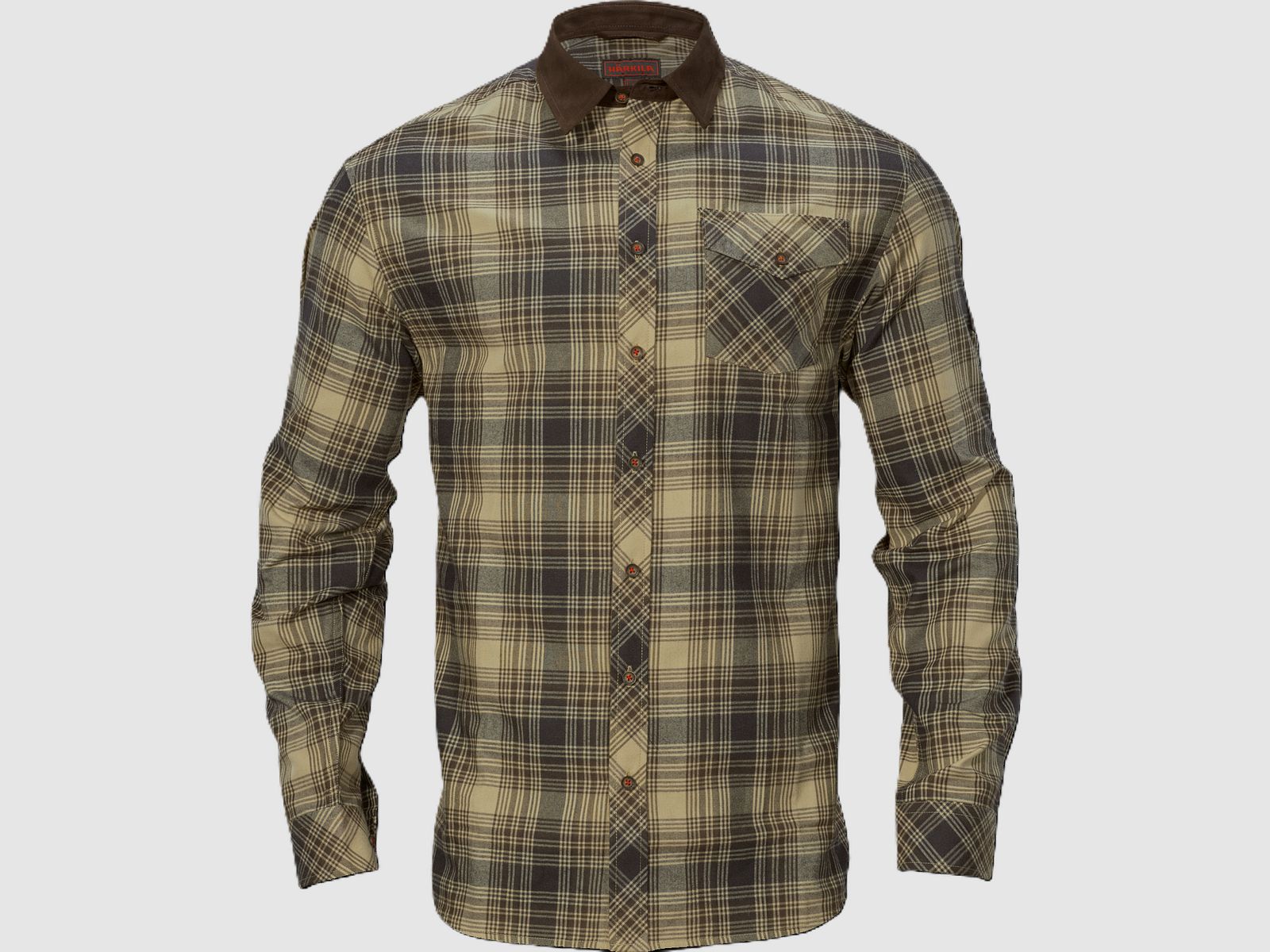 Härkila Driven Hunt Flanellhemd – Light Teak Check, Bild 1 von 4