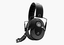 Beretta Hearing Protection New Prevail / Foldable, Black with White Logo