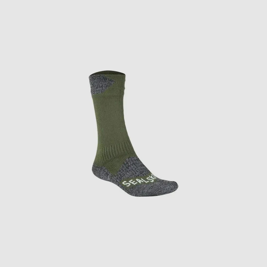 SealSkinz Sealskinz Socken Raynham - Oliv Grau / 36-38