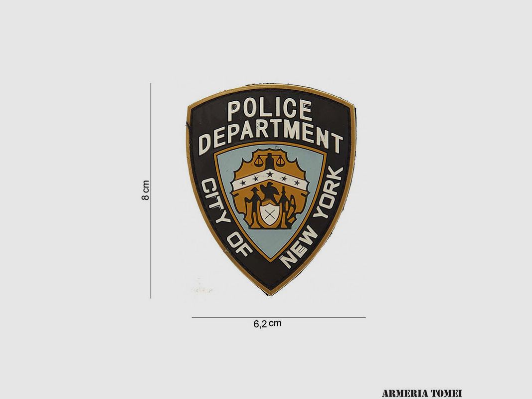 PATCH – 3D PVC POLICE DEPARTMENT #13038