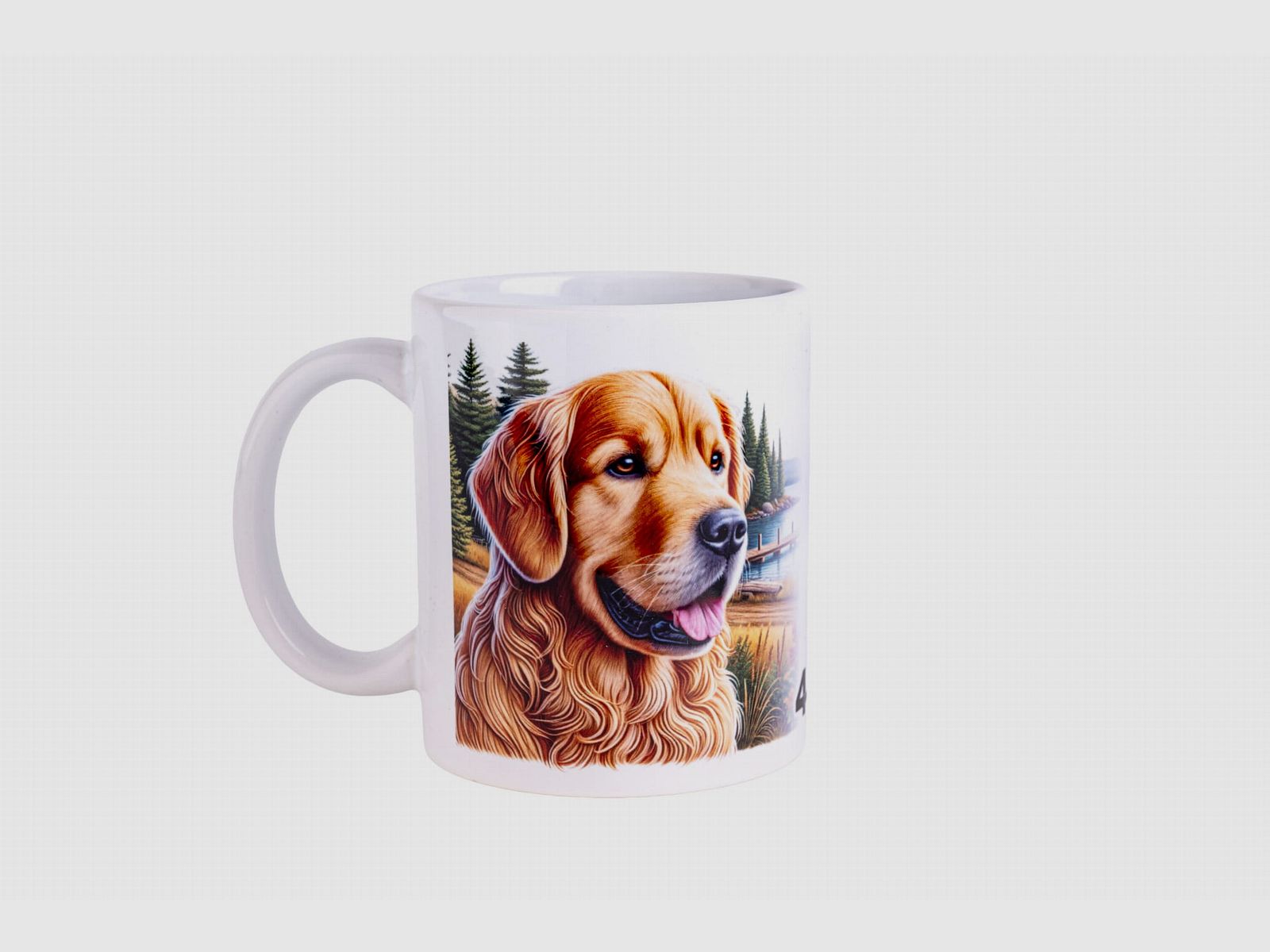 Tazza Golden retriever 300 ml, immagine 1 di 3