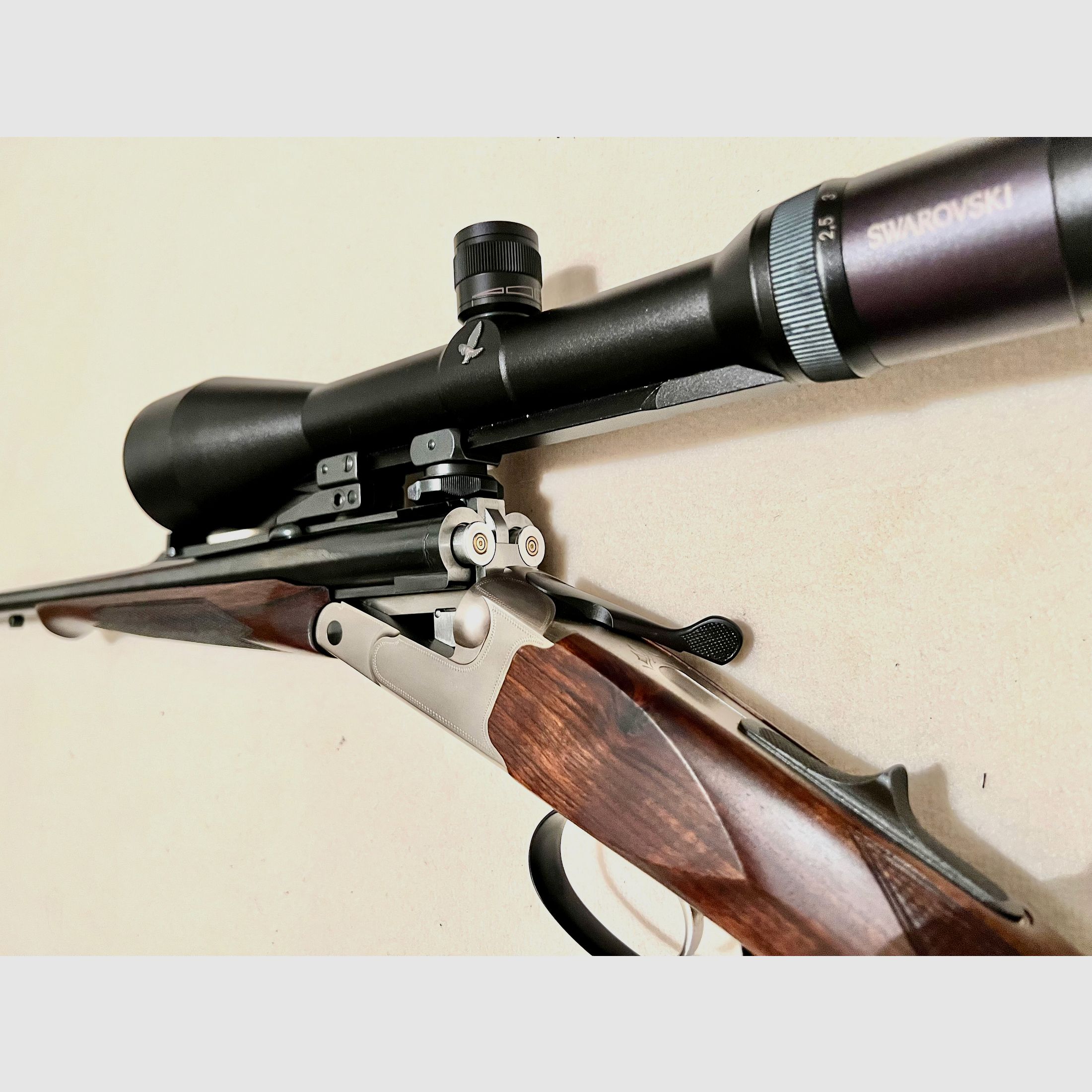 Krieghoff Classic in 9,3x74R mit Swarovski Habicht
