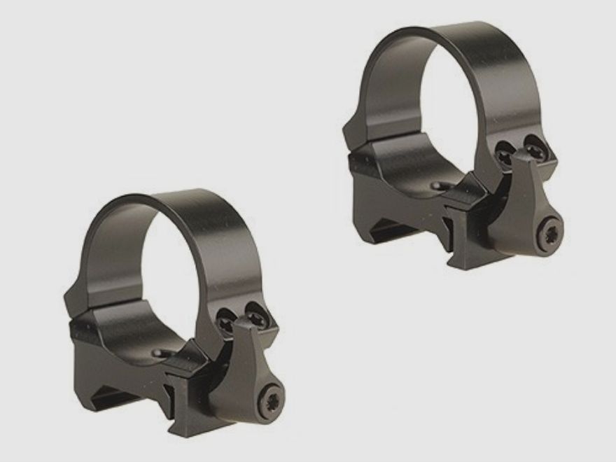 Leupold QRW anelli 30mm bassi lucidi neri