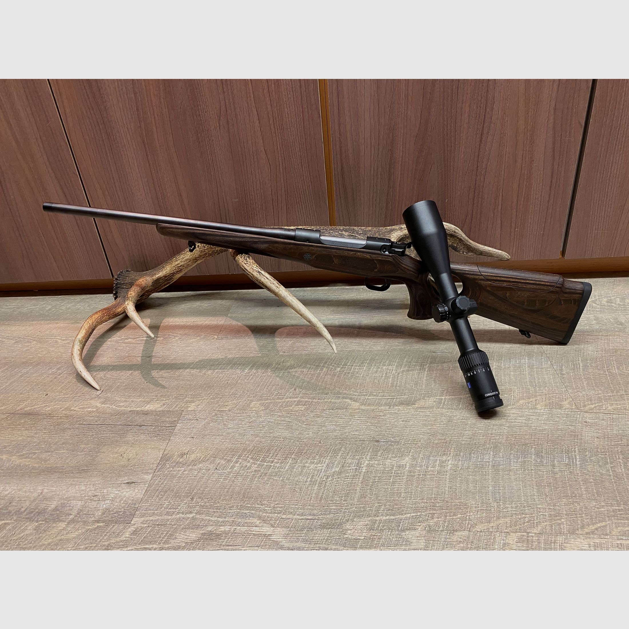 Mauser M12 Big Max, z Zeiss Conquest V4 3-12x56