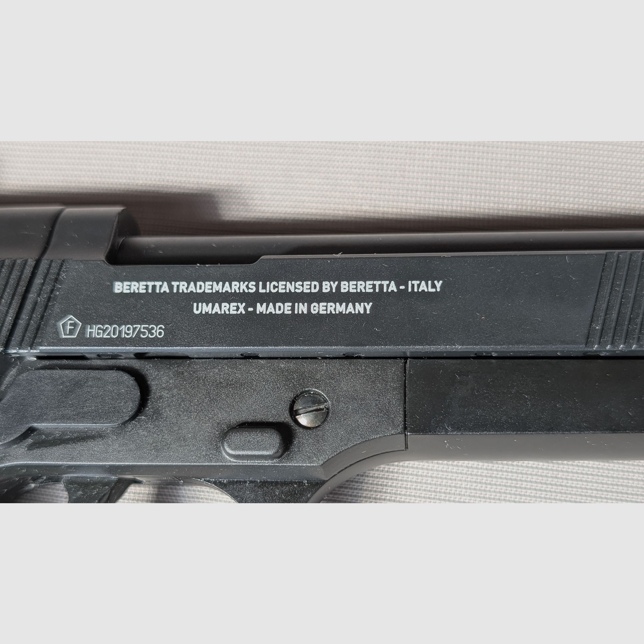 <pistola de aire, CO2, Beretta Mod.92 FS</pistola de aire>