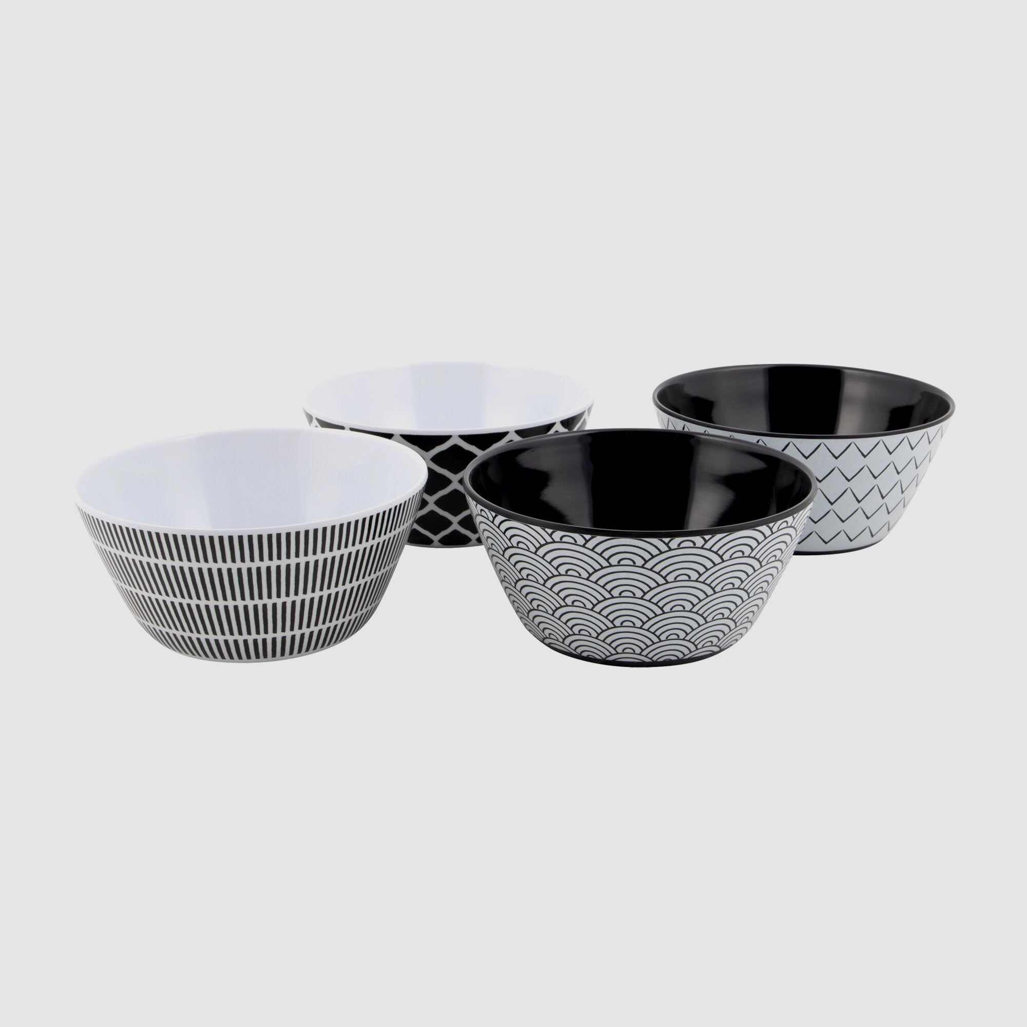 Dinnerware Set Mix & Match, 16-piece, blue/white, image 10 of 24