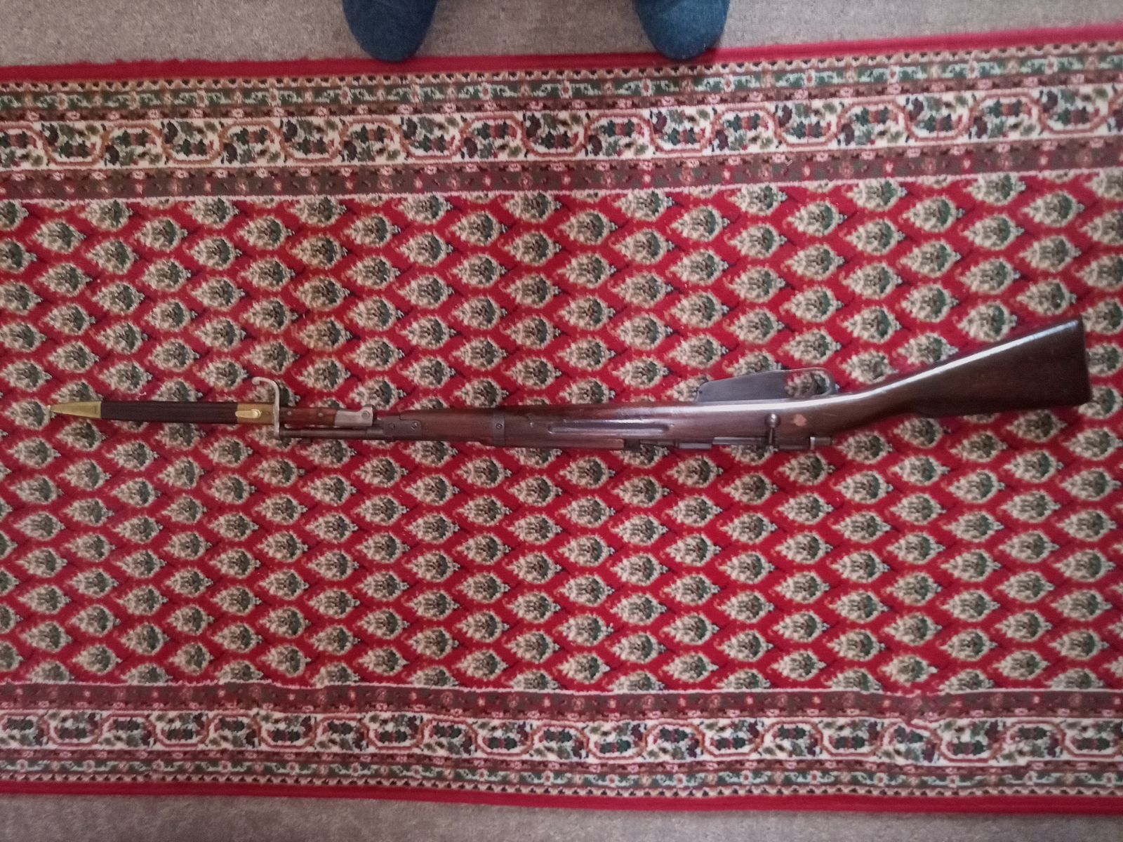 Karabiner Carcanos z 1941 roku XIX. Dziedzictwo. Kompletny. Z plombą.